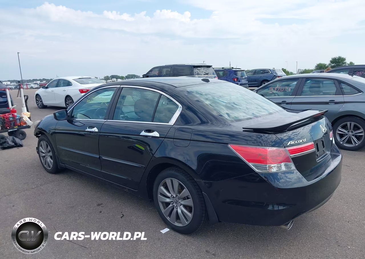 2011 Honda Accord 3.5 Ex-L VIN:1HGCP3F81BA020117 - 3
