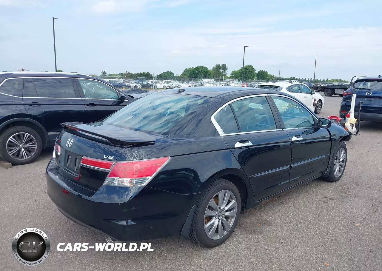 2011 Honda Accord 3.5 Ex-L VIN:1HGCP3F81BA020117 - 4