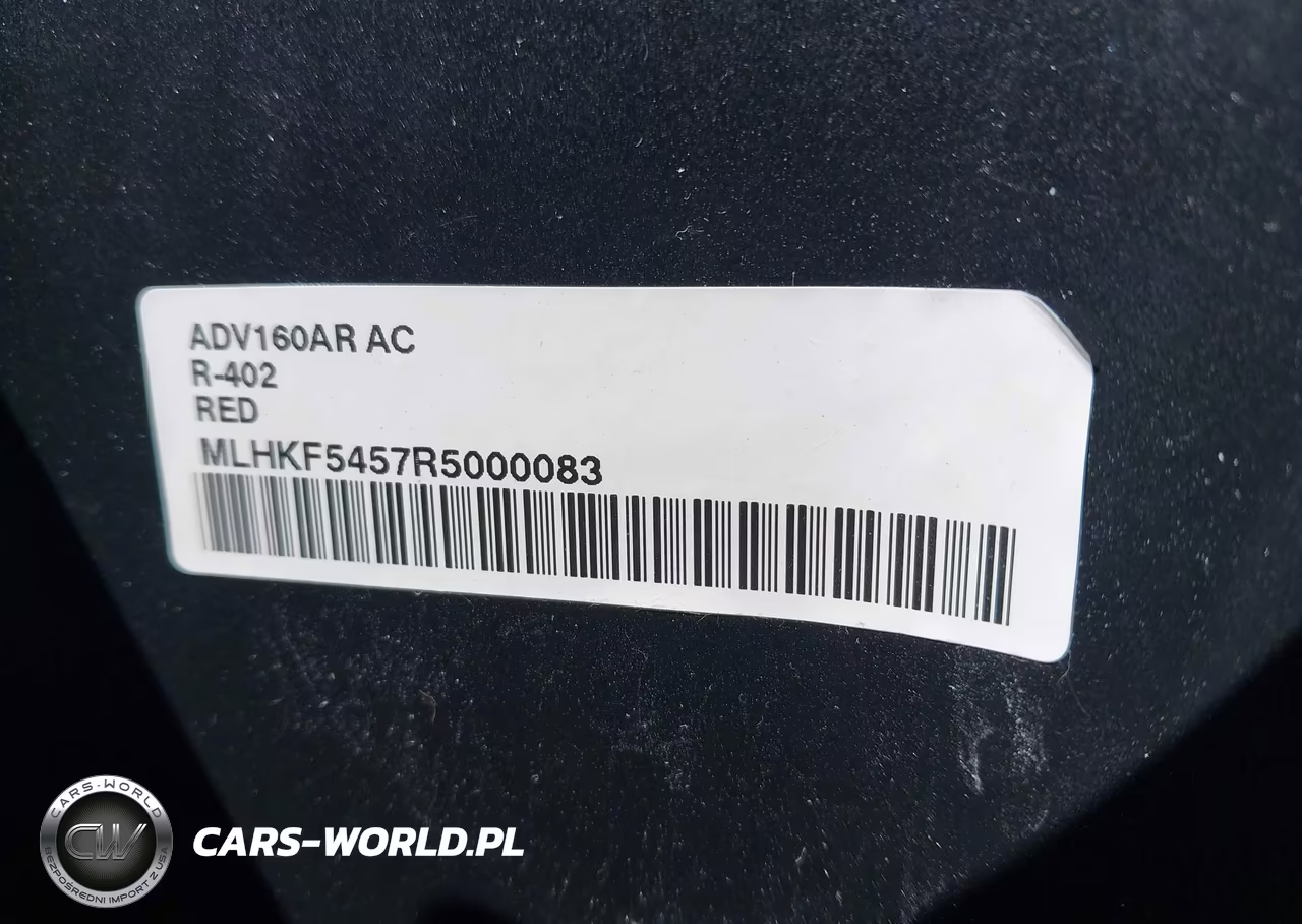 2024 Honda Adv160 A VIN:MLHKF5457R5000083 - 10