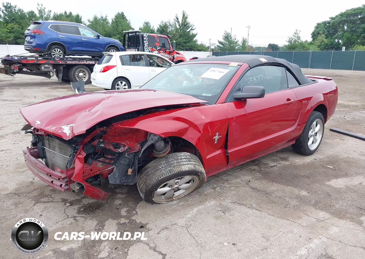 2008 Ford Mustang V6 Deluxe-V6 Premium VIN:1ZVHT84N885125161 - 2