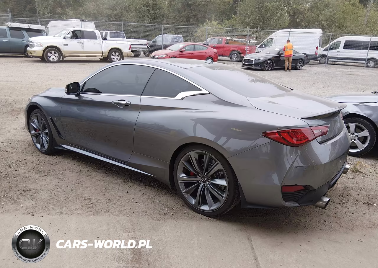 2021 Infiniti Q60 Red Sport 400 Awd VIN:JN1FV7LL1MM560699 - 3