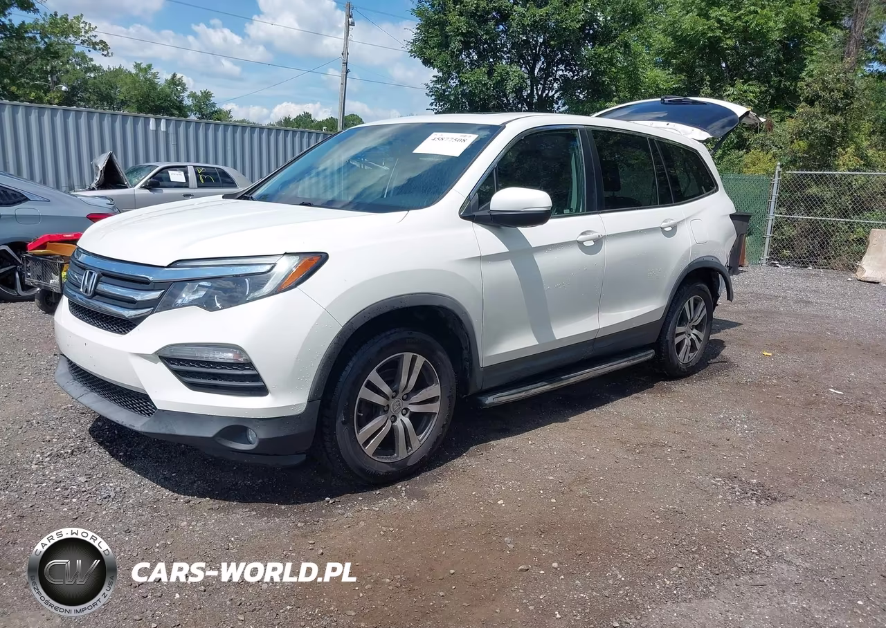 2017 Honda Pilot Ex-L VIN:5FNYF6H52HB036581 - 2