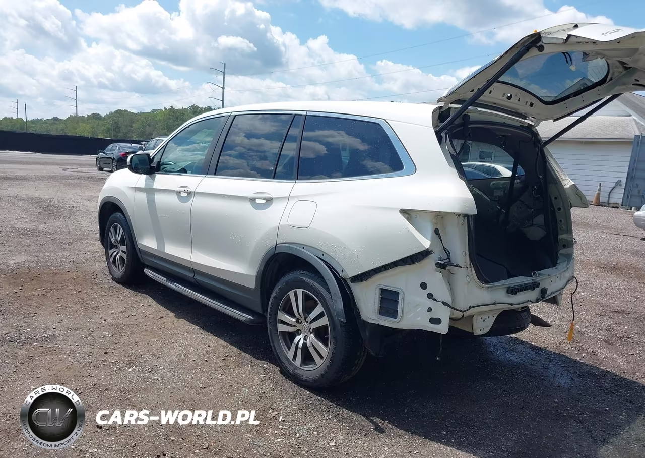 2017 Honda Pilot Ex-L VIN:5FNYF6H52HB036581 - 3