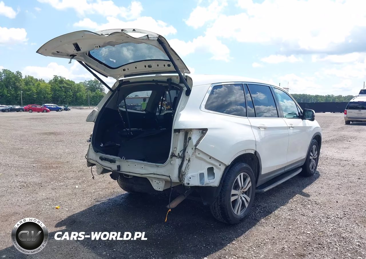2017 Honda Pilot Ex-L VIN:5FNYF6H52HB036581 - 4