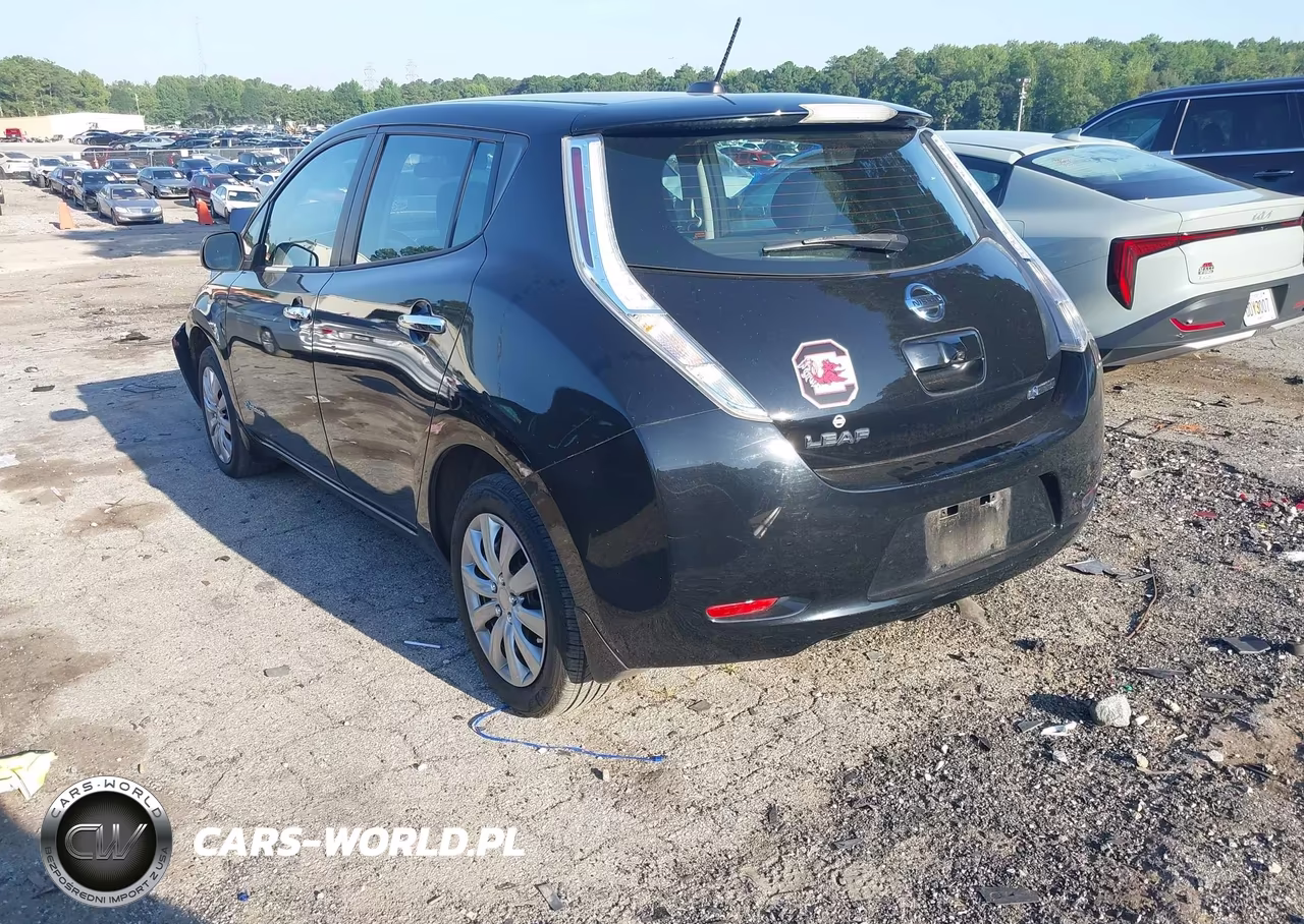 2015 Nissan Leaf S VIN:1N4AZ0CPXFC319325 - 3