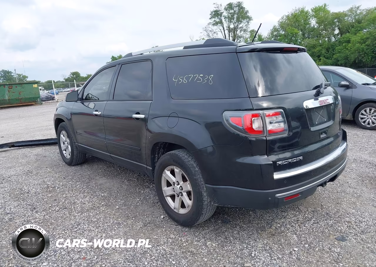 2015 GMC Acadia Sle-2 VIN:1GKKRPKDXFJ250280 - 3