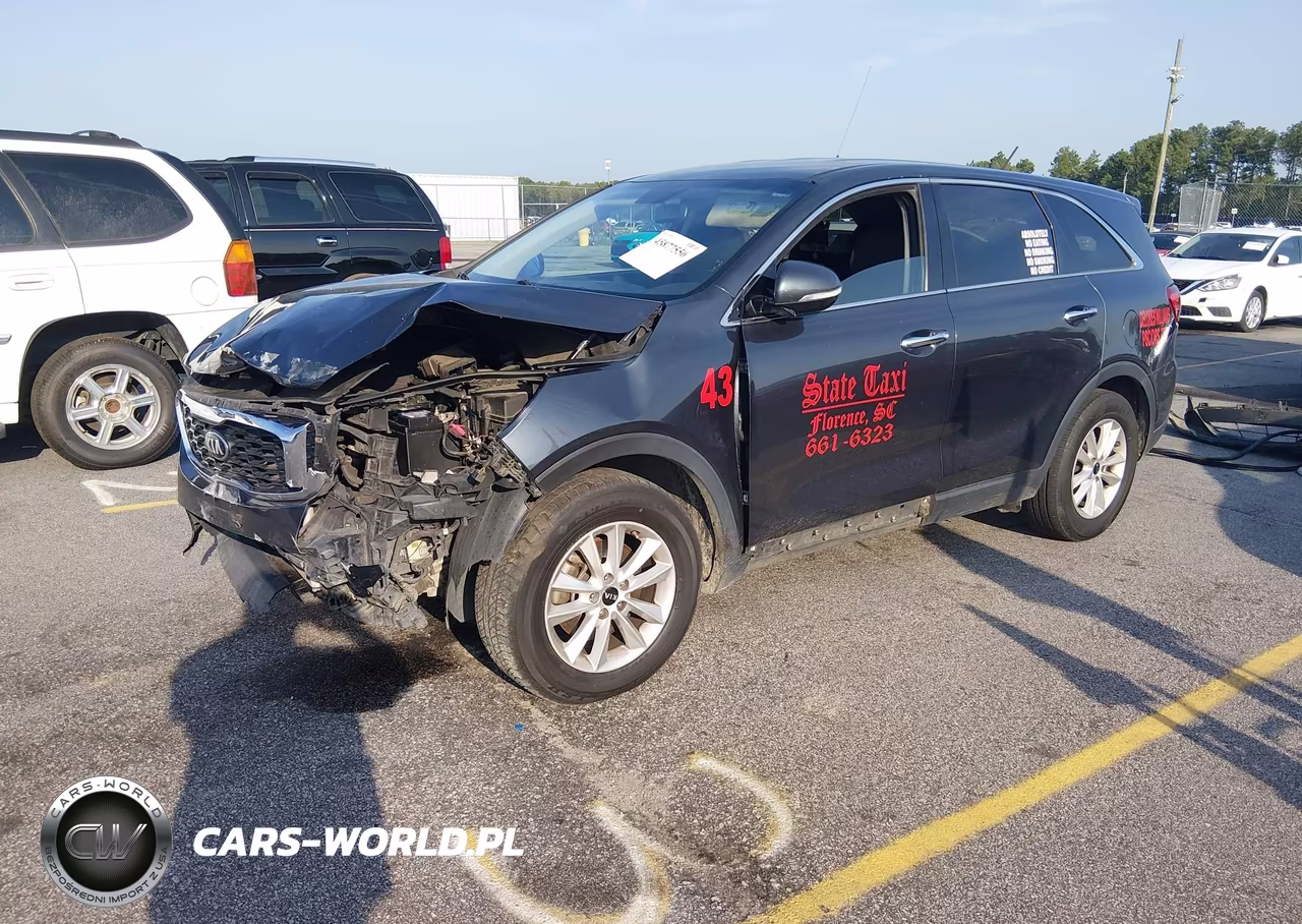 2020 Kia Sorento 3.3L Lx VIN:5XYPG4A59LG629573 - 2