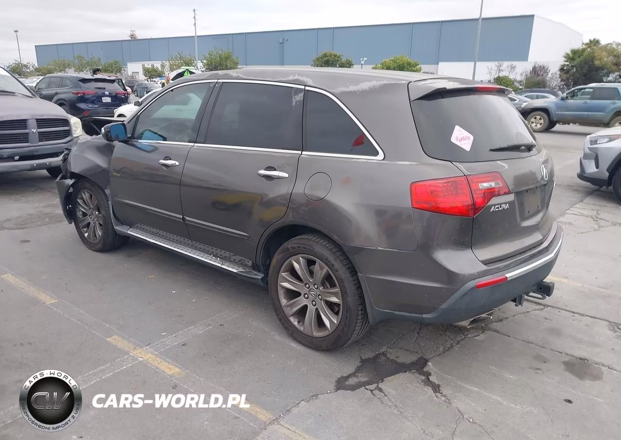 2011 Acura Mdx Advance Package VIN:2HNYD2H52BH540381 - 3