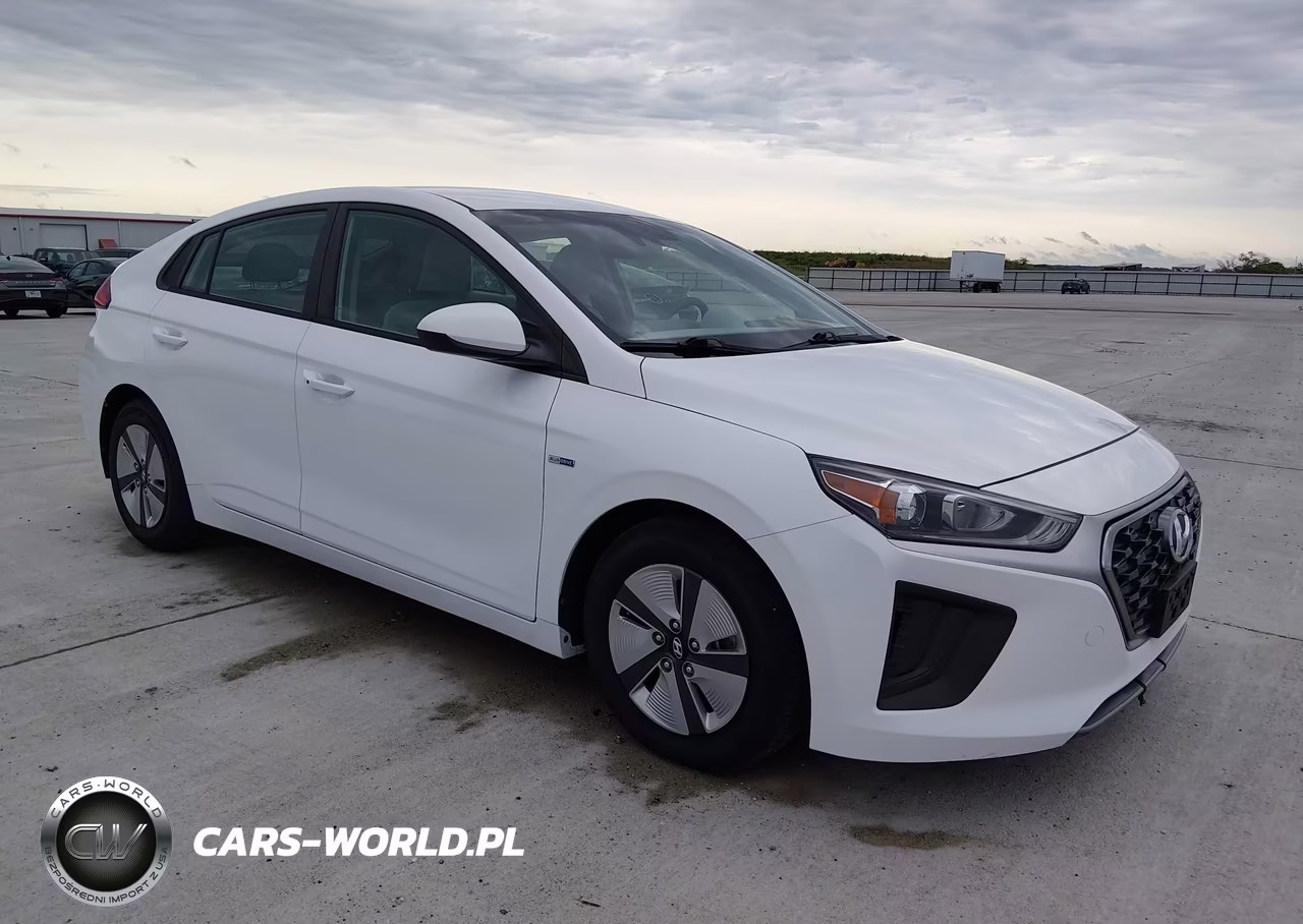 2020 Hyundai Ioniq Hybrid Blue VIN:KMHC65LC7LU233221 - 1