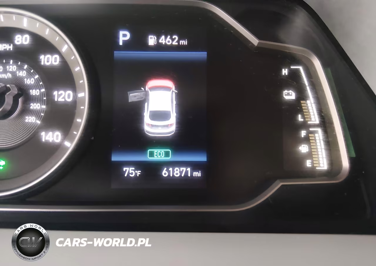 2020 Hyundai Ioniq Hybrid Blue VIN:KMHC65LC7LU233221 - 16