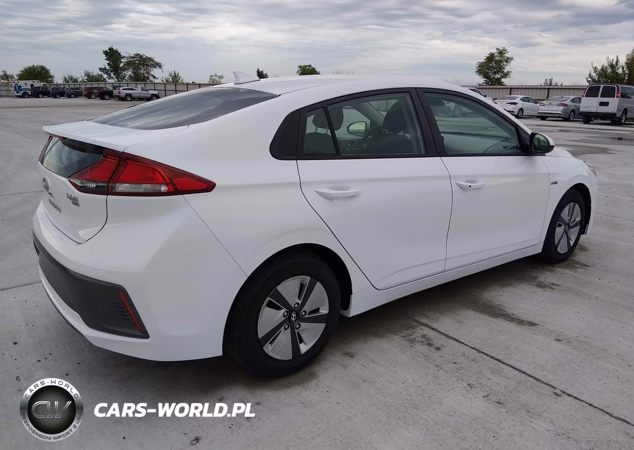 2020 Hyundai Ioniq Hybrid Blue VIN:KMHC65LC7LU233221 - 4
