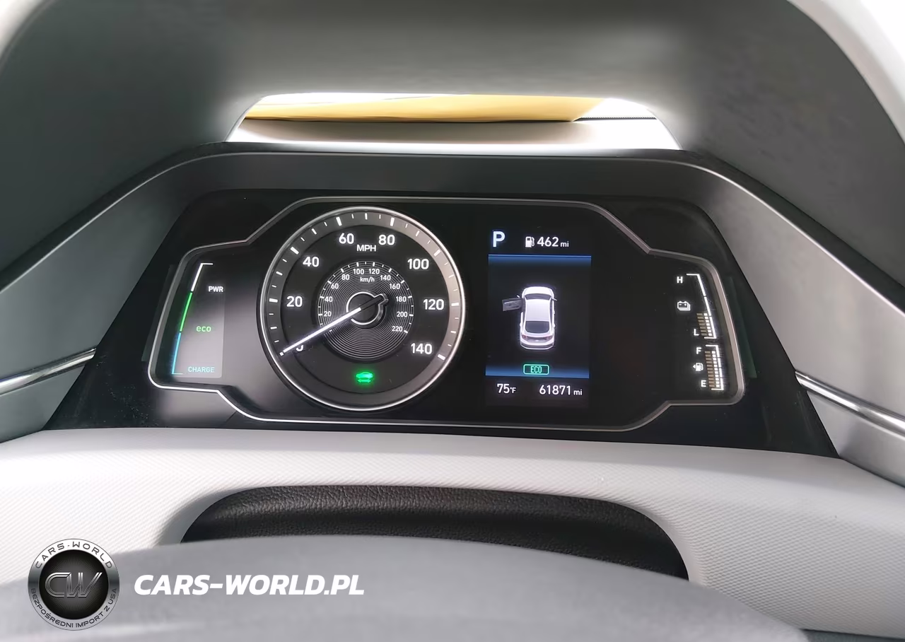2020 Hyundai Ioniq Hybrid Blue VIN:KMHC65LC7LU233221 - 7