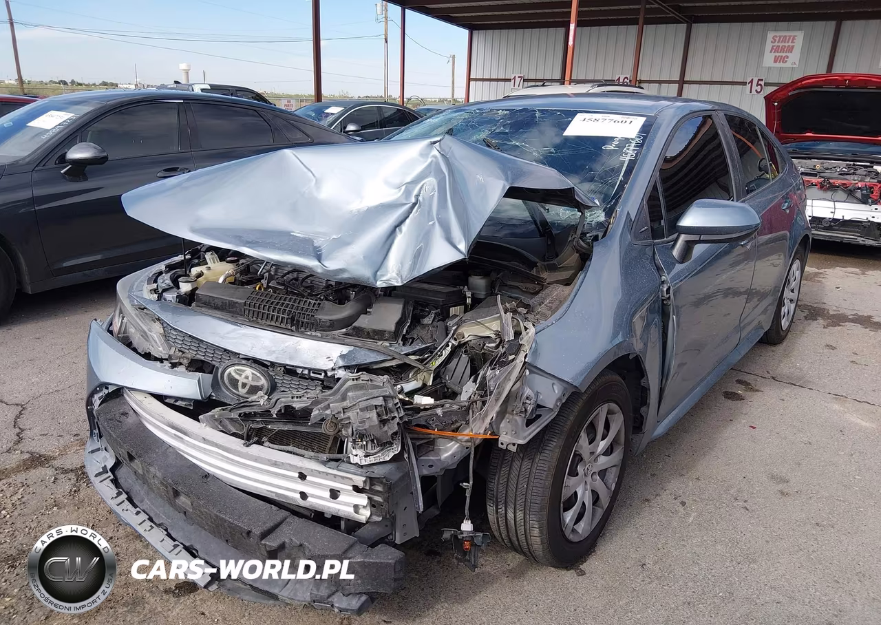 2021 Toyota Corolla Le VIN:5YFEPMAE0MP187612 - 2