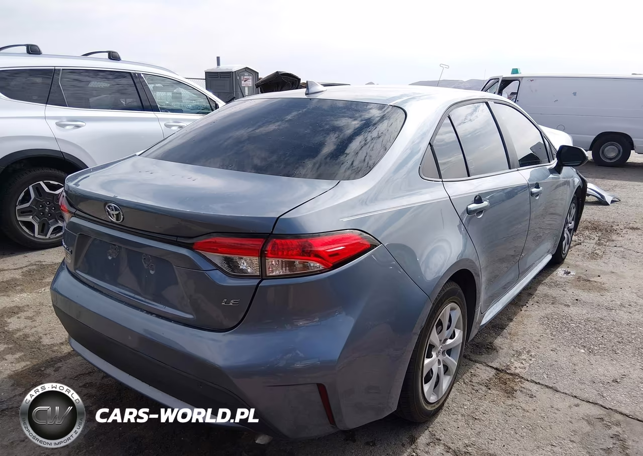 2021 Toyota Corolla Le VIN:5YFEPMAE0MP187612 - 4