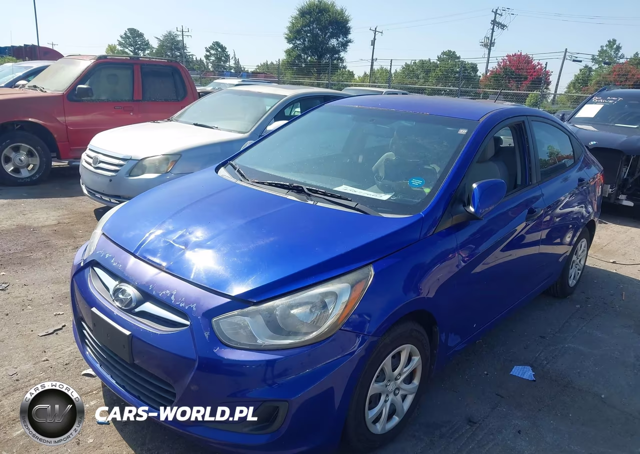2012 Hyundai Accent Gls VIN:KMHCT4AE0CU099191 - 2