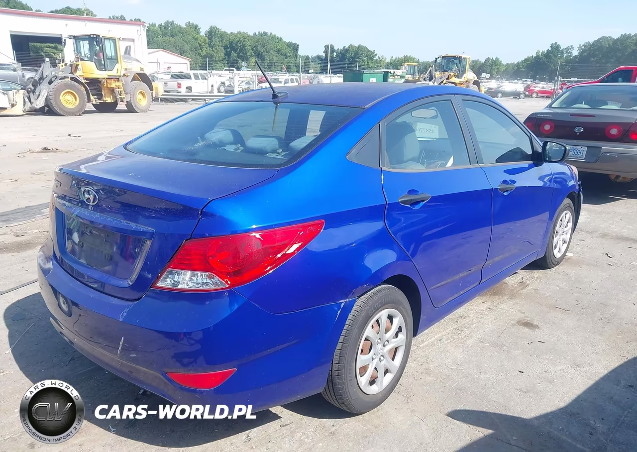 2012 Hyundai Accent Gls VIN:KMHCT4AE0CU099191 - 4