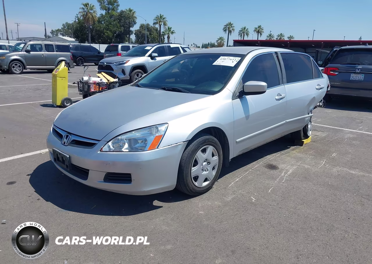 2007 Honda Accord 2.4 Lx VIN:JHMCM56477C022156 - 2