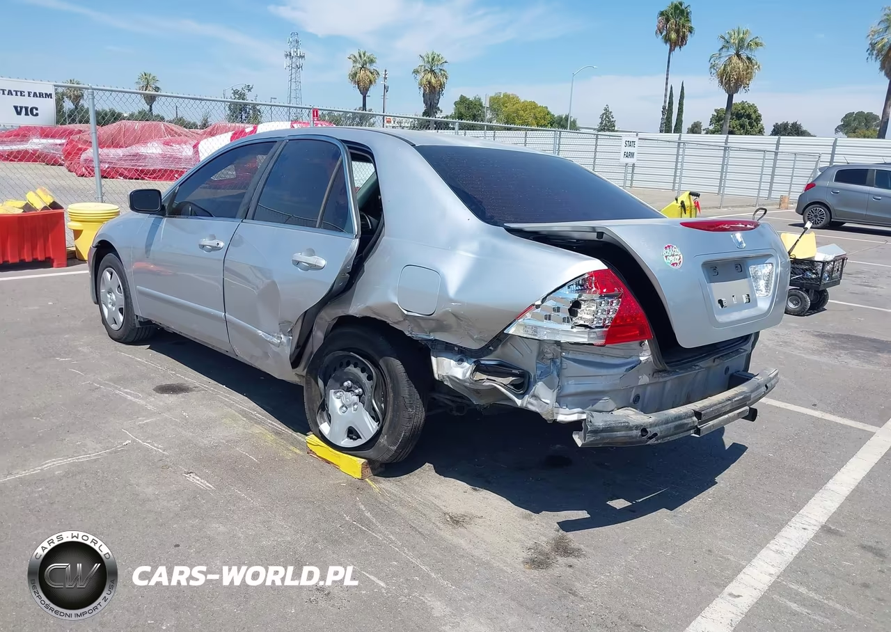 2007 Honda Accord 2.4 Lx VIN:JHMCM56477C022156 - 3