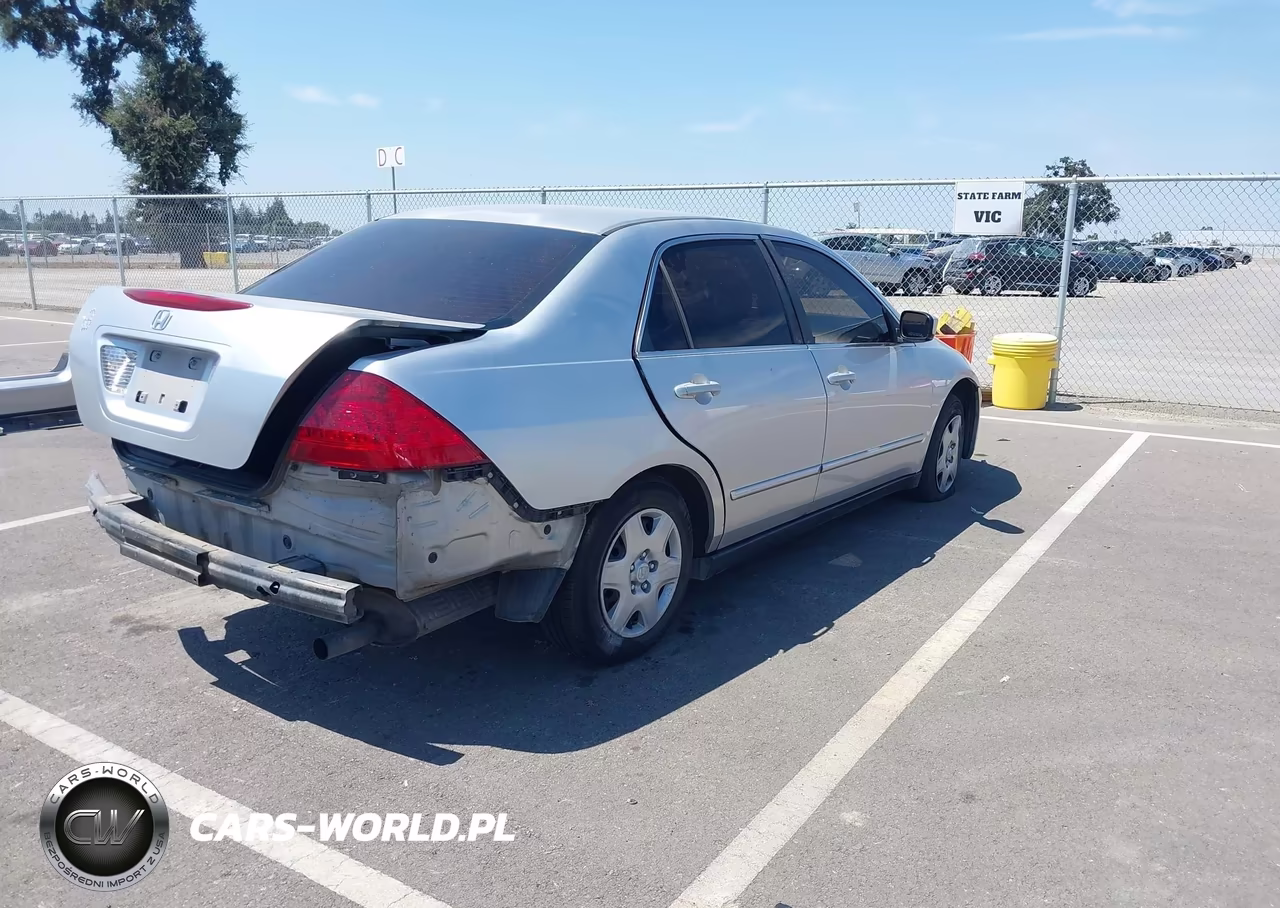 2007 Honda Accord 2.4 Lx VIN:JHMCM56477C022156 - 4