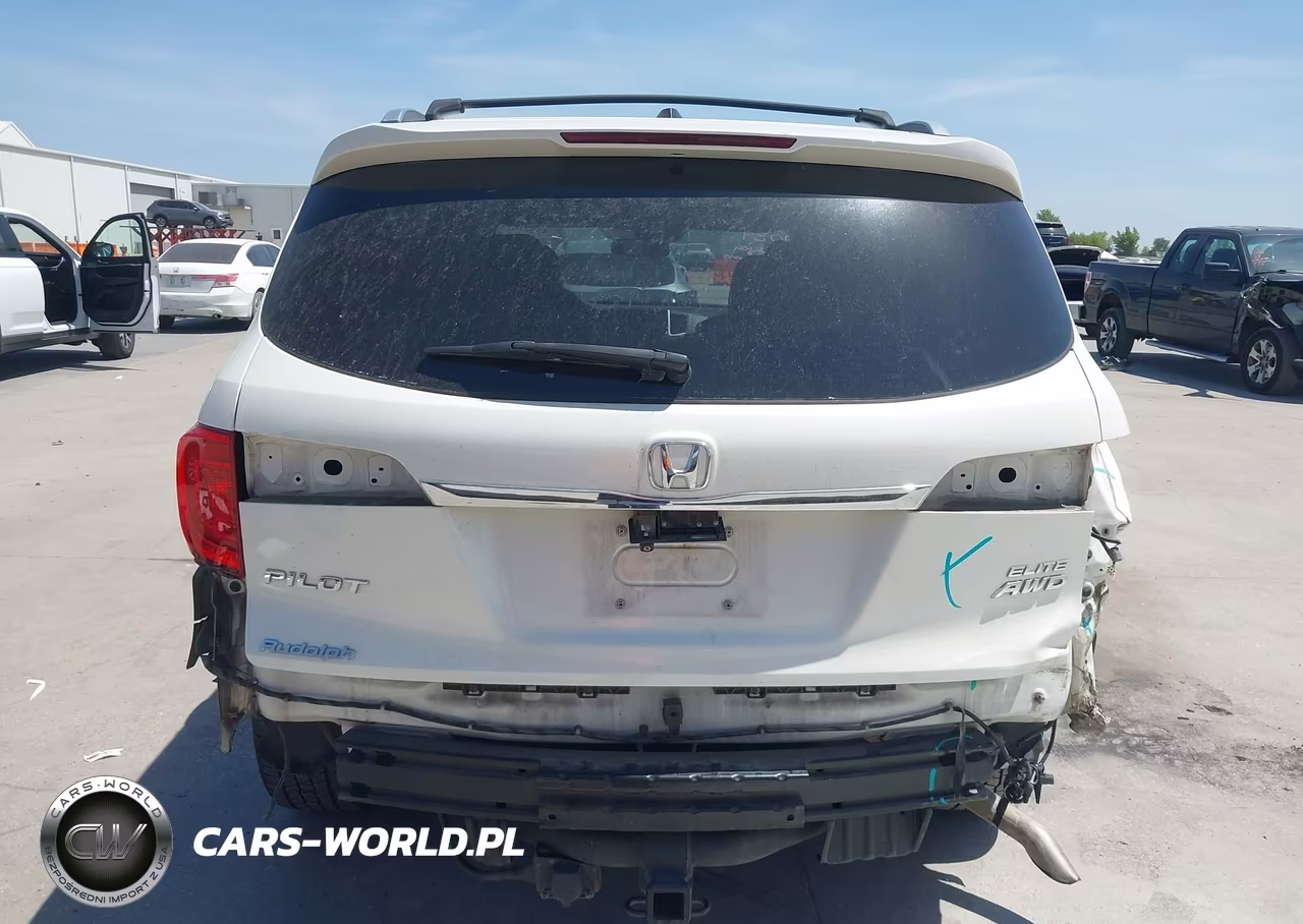 2018 Honda Pilot Elite VIN:5FNYF6H05JB046192 - 17