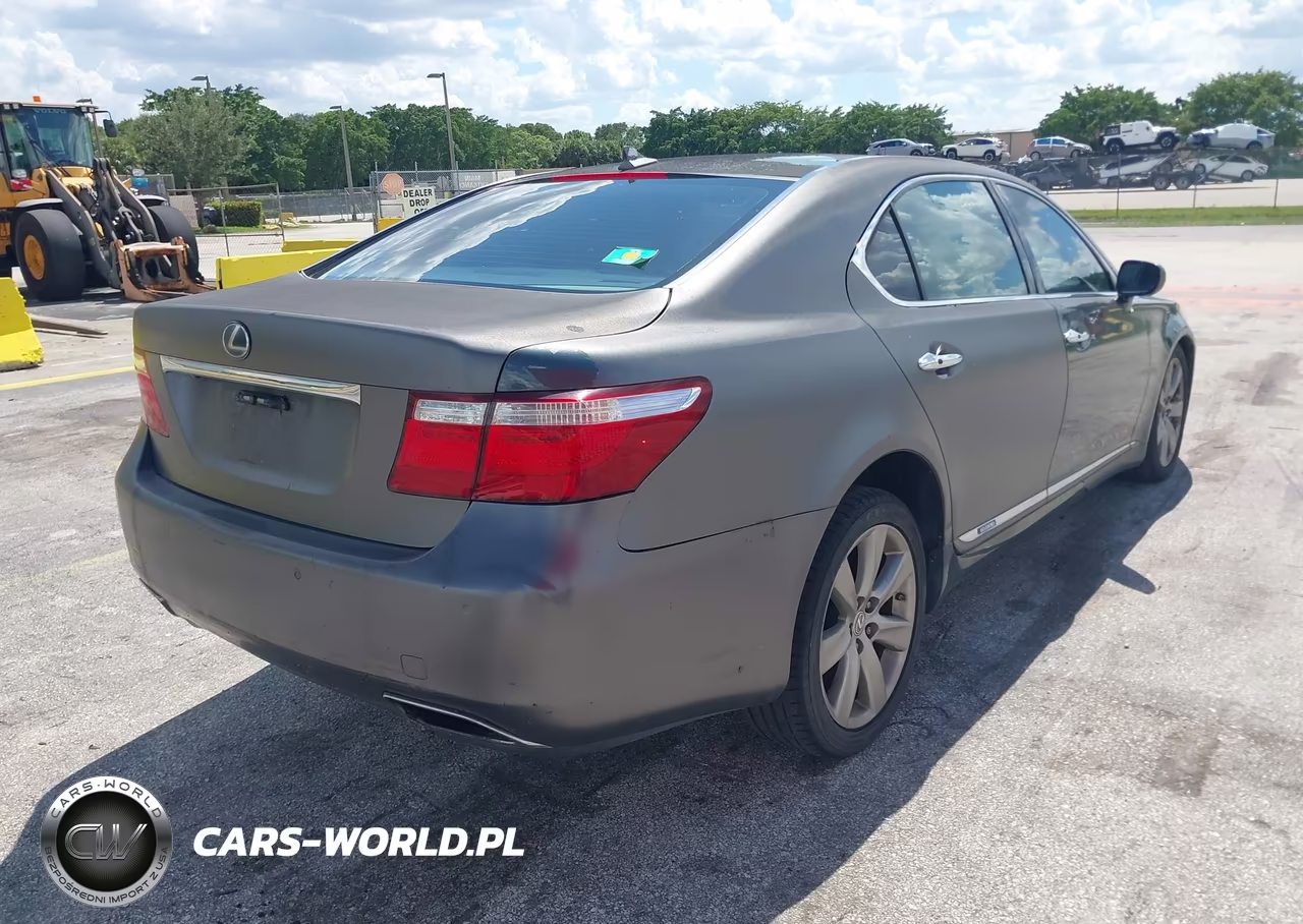 2008 Lexus Ls 600H VIN:JTHDU46F885005548 - 4