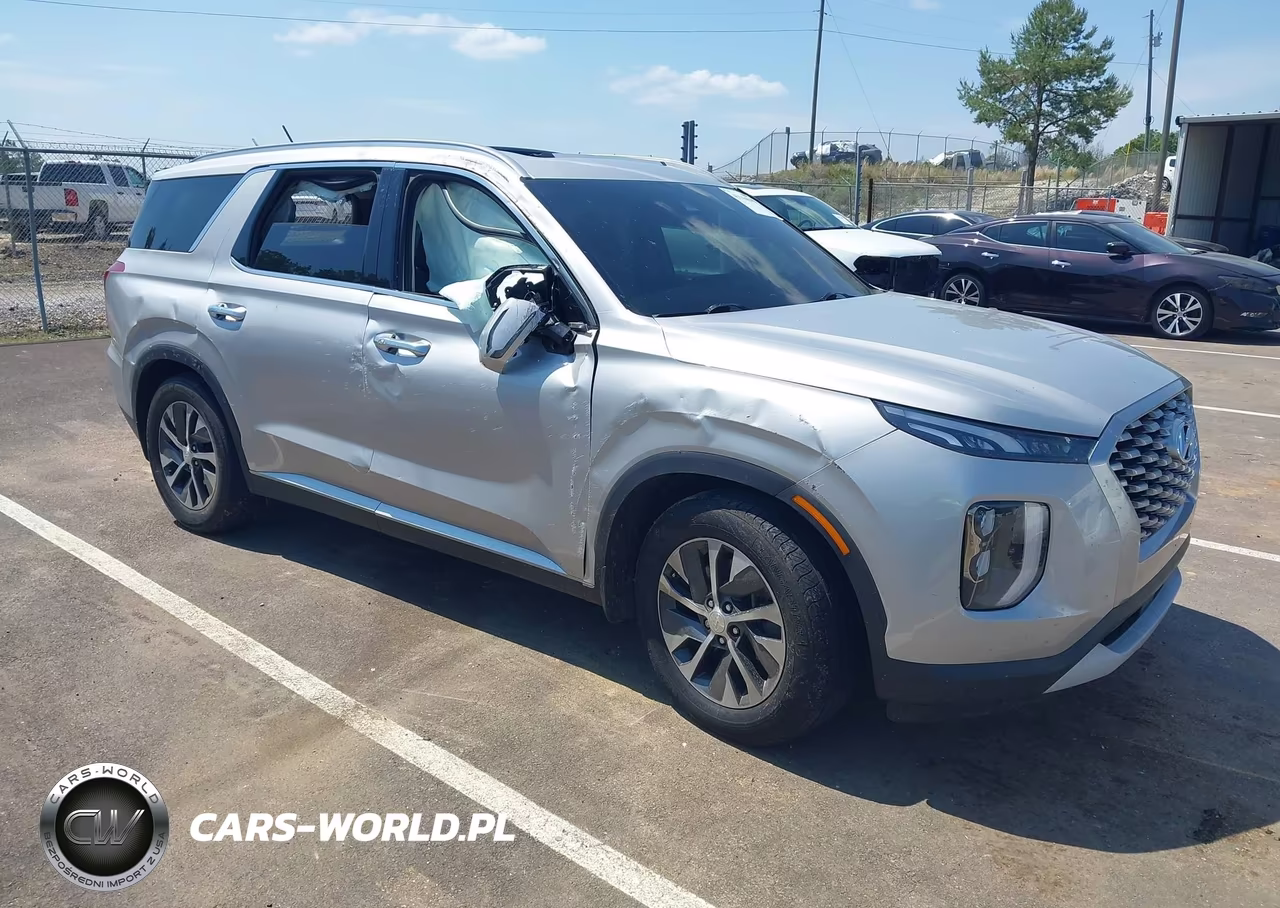 2021 Hyundai Palisade Sel VIN:KM8R24HE3MU325065 - 1