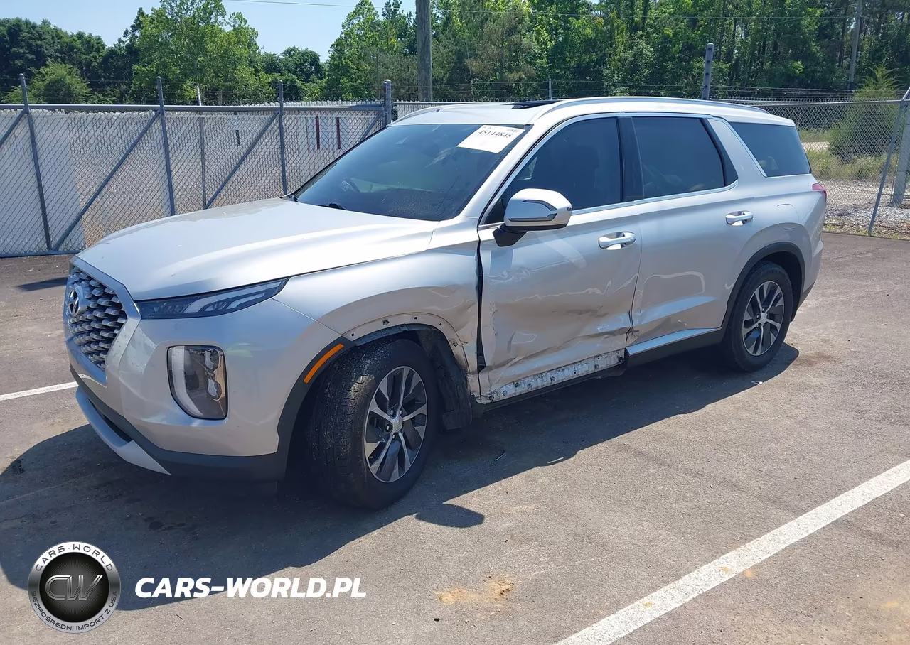 2021 Hyundai Palisade Sel VIN:KM8R24HE3MU325065 - 2