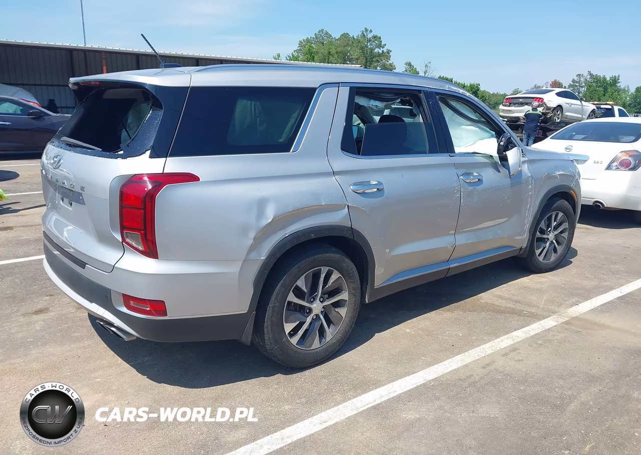 2021 Hyundai Palisade Sel VIN:KM8R24HE3MU325065 - 4