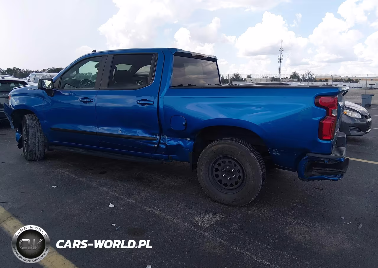 2022 Chevrolet Silverado 1500 2Wd Short Bed Rst VIN:1GCPADED7NZ592482 - 3