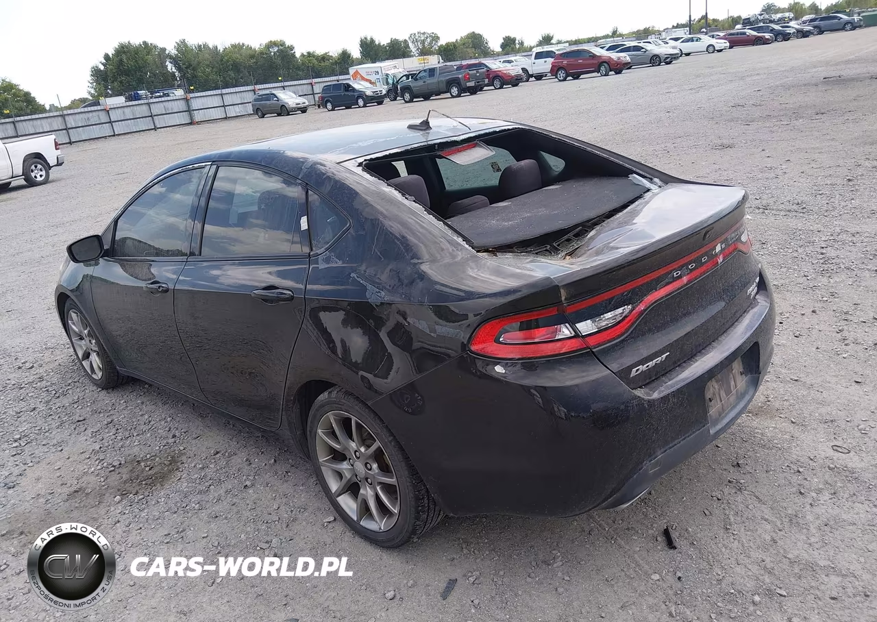 2014 Dodge Dart Sxt VIN:1C3CDFBBXED719814 - 3