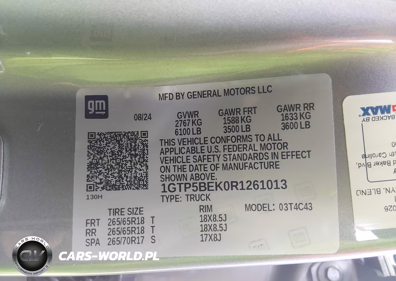 2024 GMC Canyon 2Wd Elevation VIN:1GTP5BEK0R1261013 - 9
