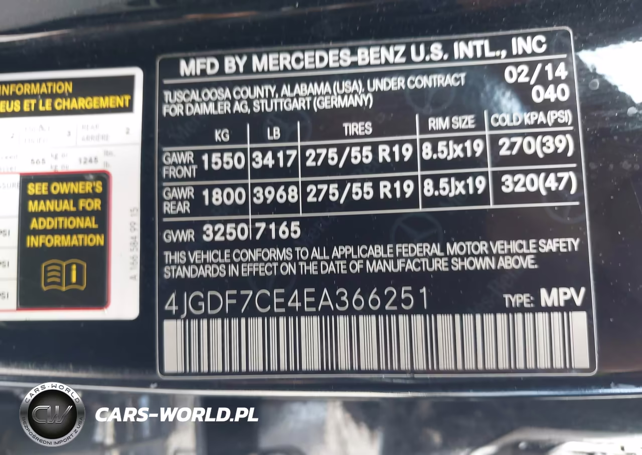 2014 Mercedes-Benz Gl 450 4Matic VIN:4JGDF7CE4EA366251 - 9