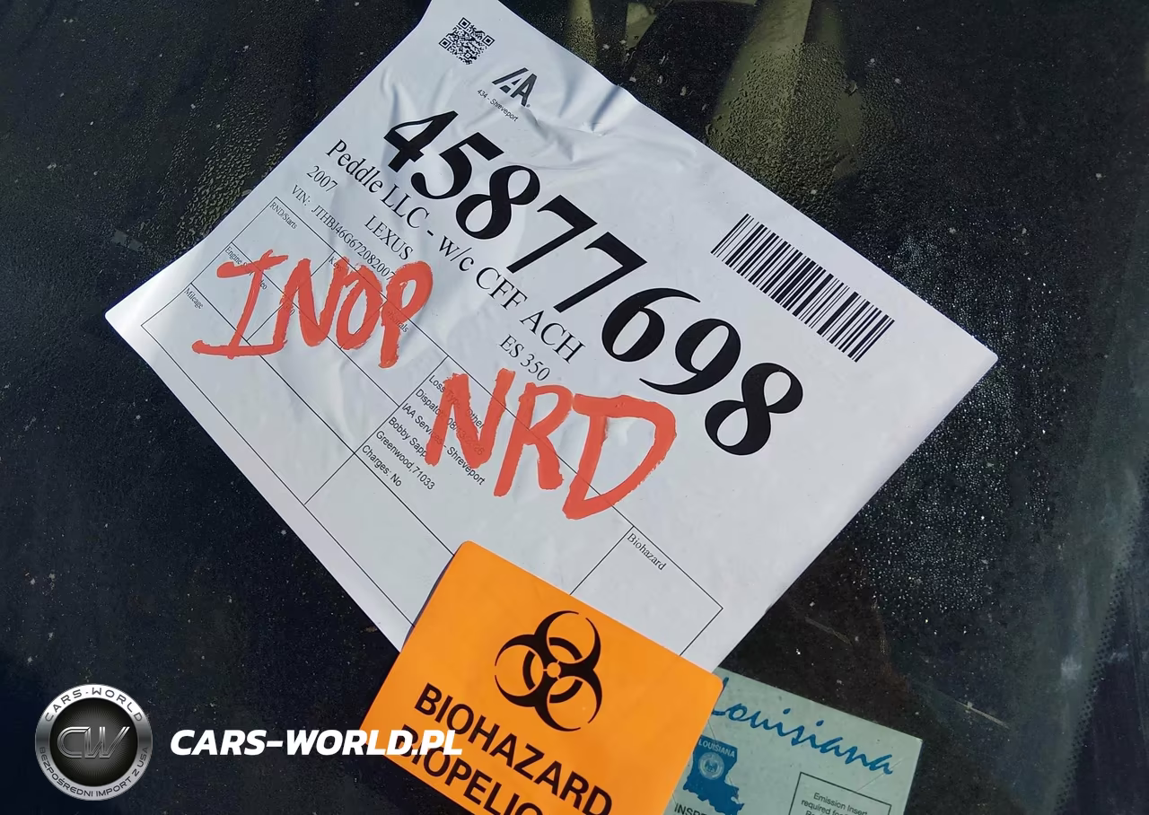2007 Lexus Es 350 VIN:JTHBJ46G672082007 - 8
