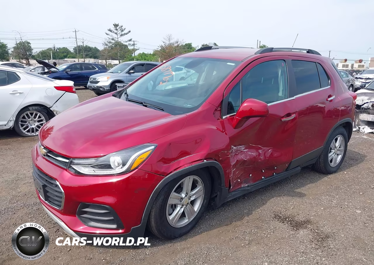 2018 Chevrolet Trax Lt VIN:3GNCJPSB9JL301475 - 2