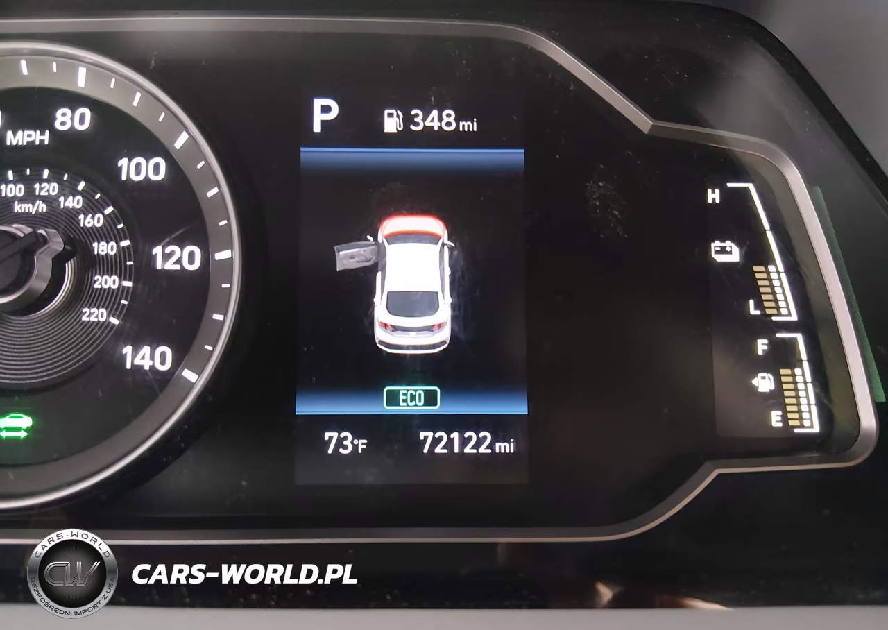 2020 Hyundai Ioniq Hybrid Blue VIN:KMHC65LC0LU233187 - 16
