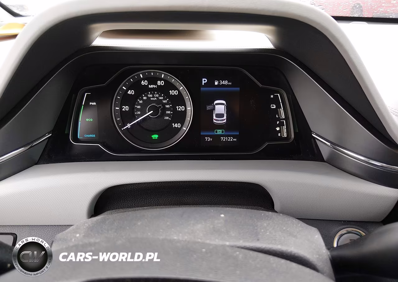 2020 Hyundai Ioniq Hybrid Blue VIN:KMHC65LC0LU233187 - 7