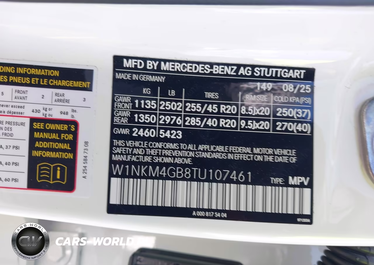 2026 Mercedes-Benz Glc 300 Suv VIN:W1NKM4GB8TU107461 - 9