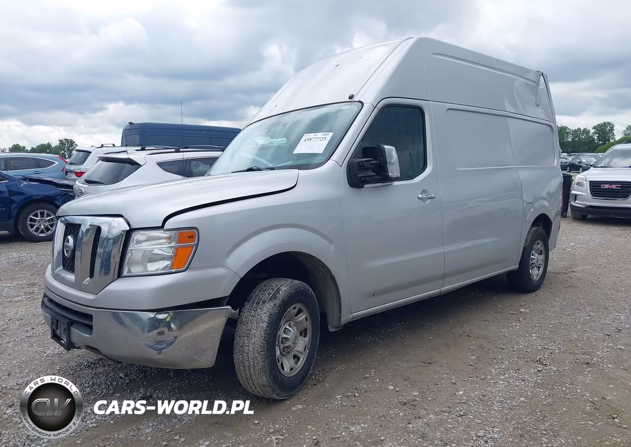 2012 Nissan Nv 2500 Nv2500 Hd Sv V8 VIN:1N6AF0LY1CN117174 - 2