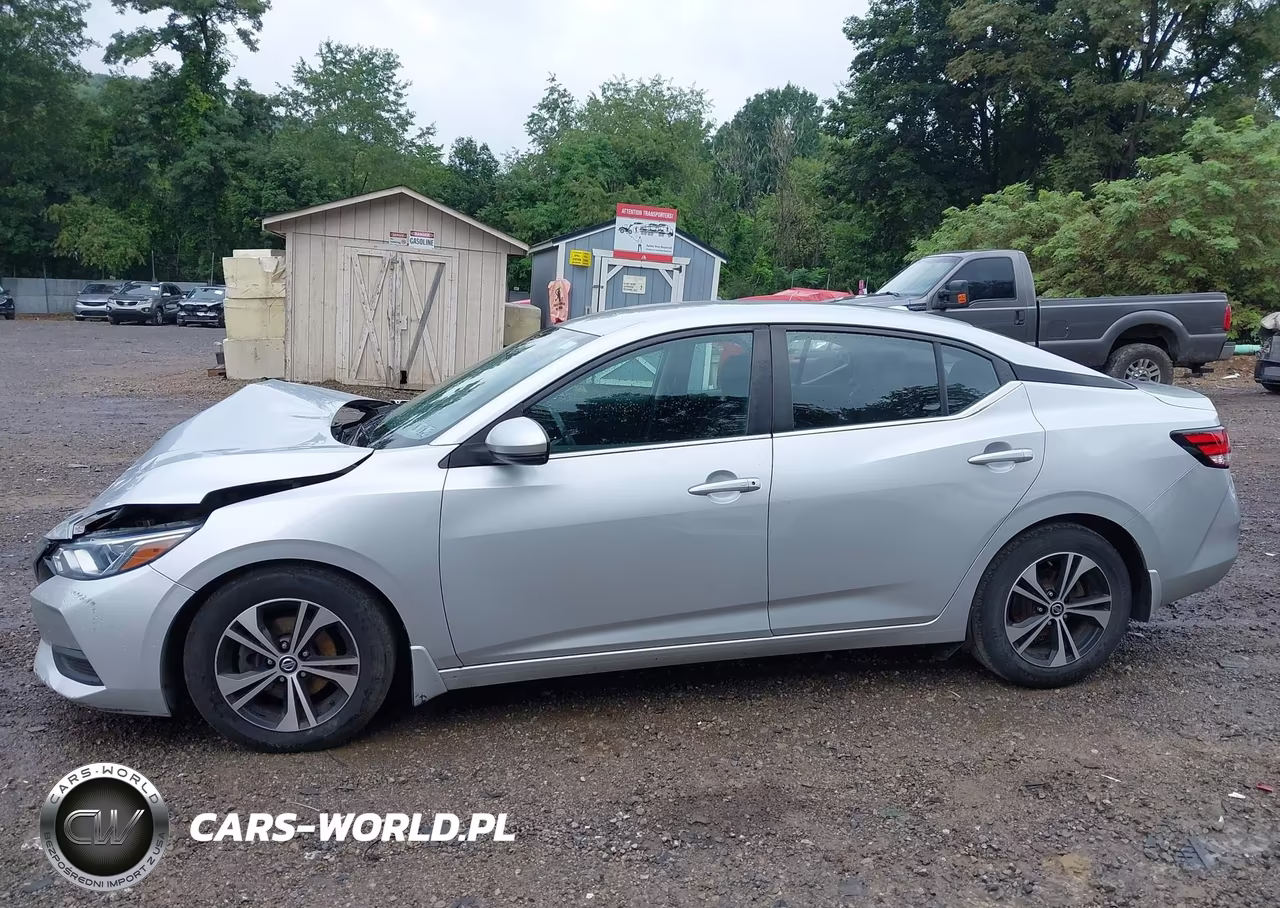 2020 Nissan Sentra Sv Xtronic Cvt VIN:3N1AB8CV5LY237617 - 14
