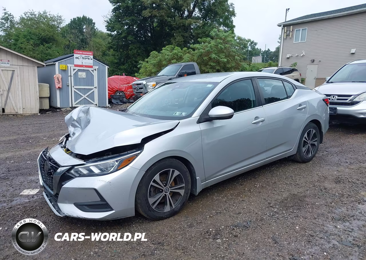 2020 Nissan Sentra Sv Xtronic Cvt VIN:3N1AB8CV5LY237617 - 2