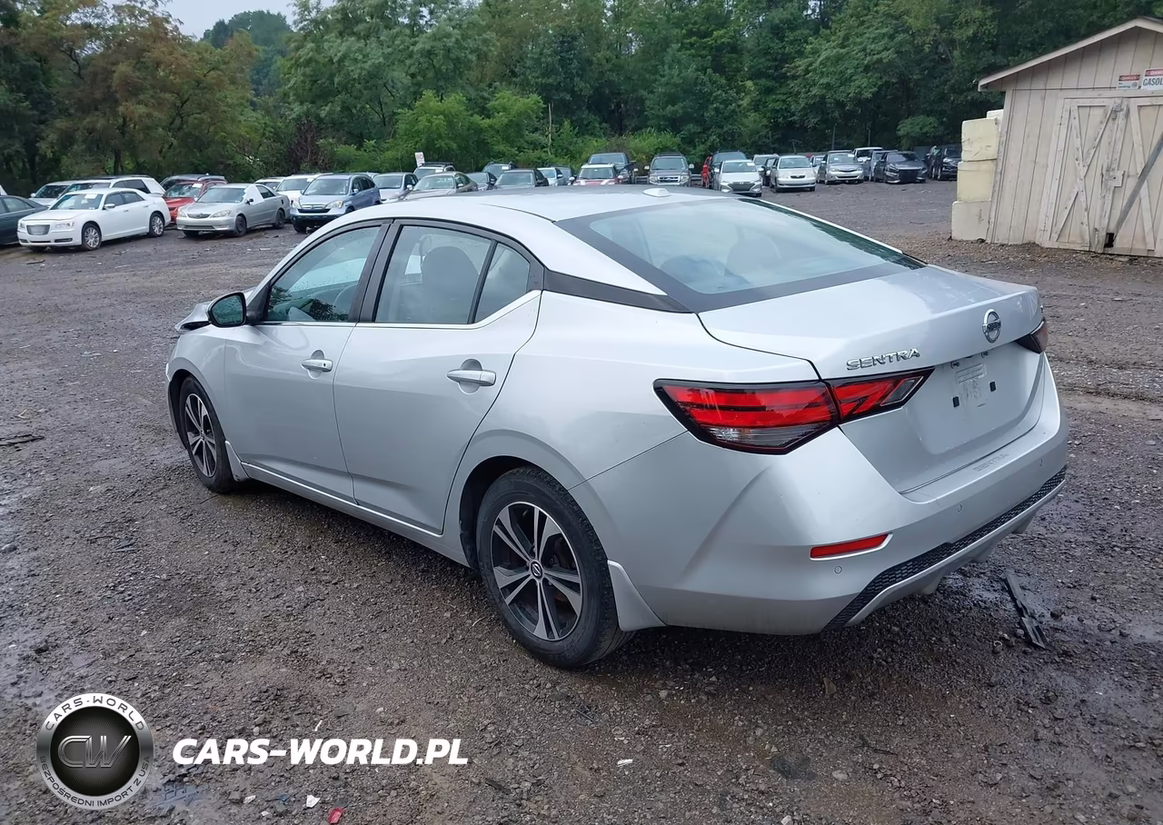 2020 Nissan Sentra Sv Xtronic Cvt VIN:3N1AB8CV5LY237617 - 3