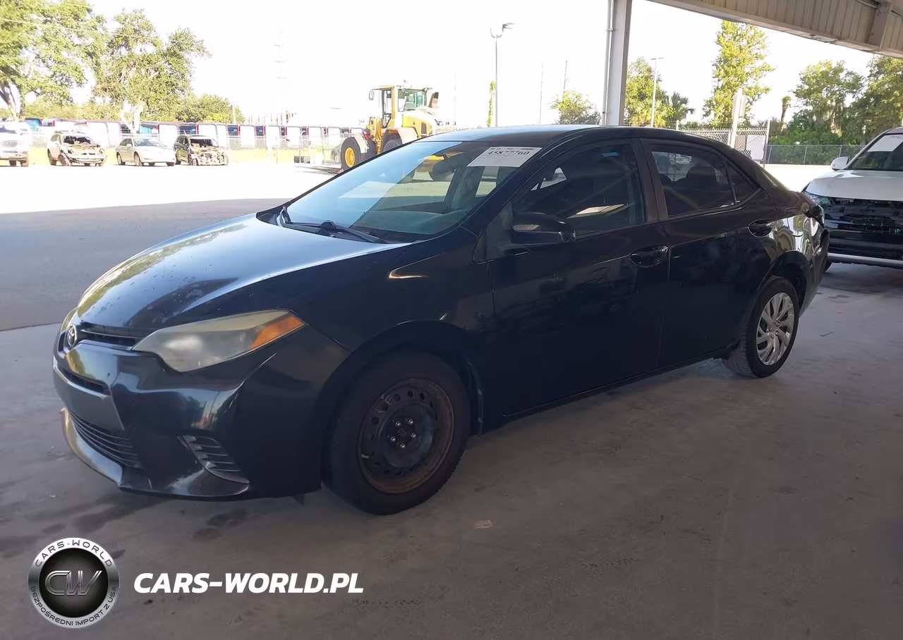 2015 Toyota Corolla Le VIN:2T1BURHE9FC329179 - 2
