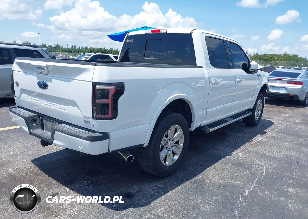 2018 Ford F-150 Lariat VIN:1FTEW1EG0JFC71896 - 4