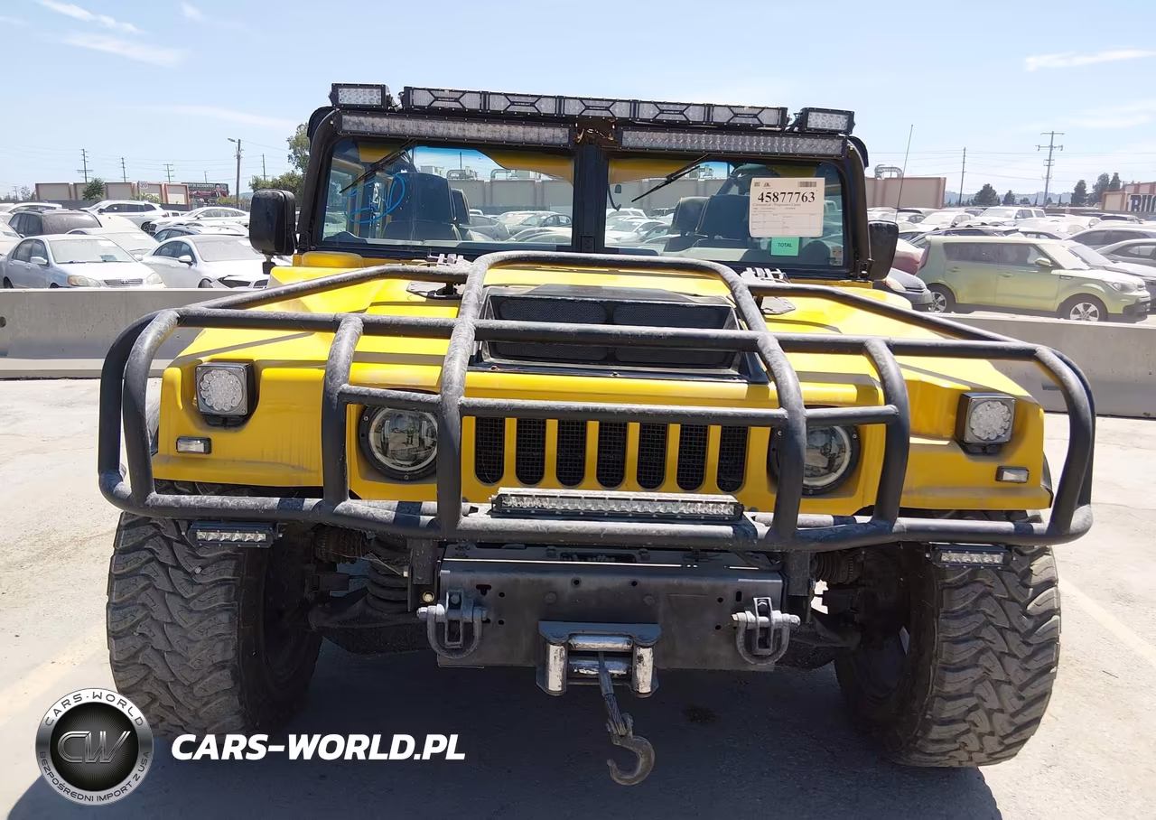 2000 Am General Hummer Open Top VIN:137ZA9032YE190565 - 11