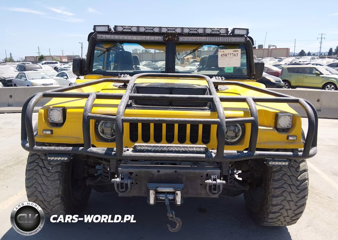 2000 Am General Hummer Open Top VIN:137ZA9032YE190565 - 15