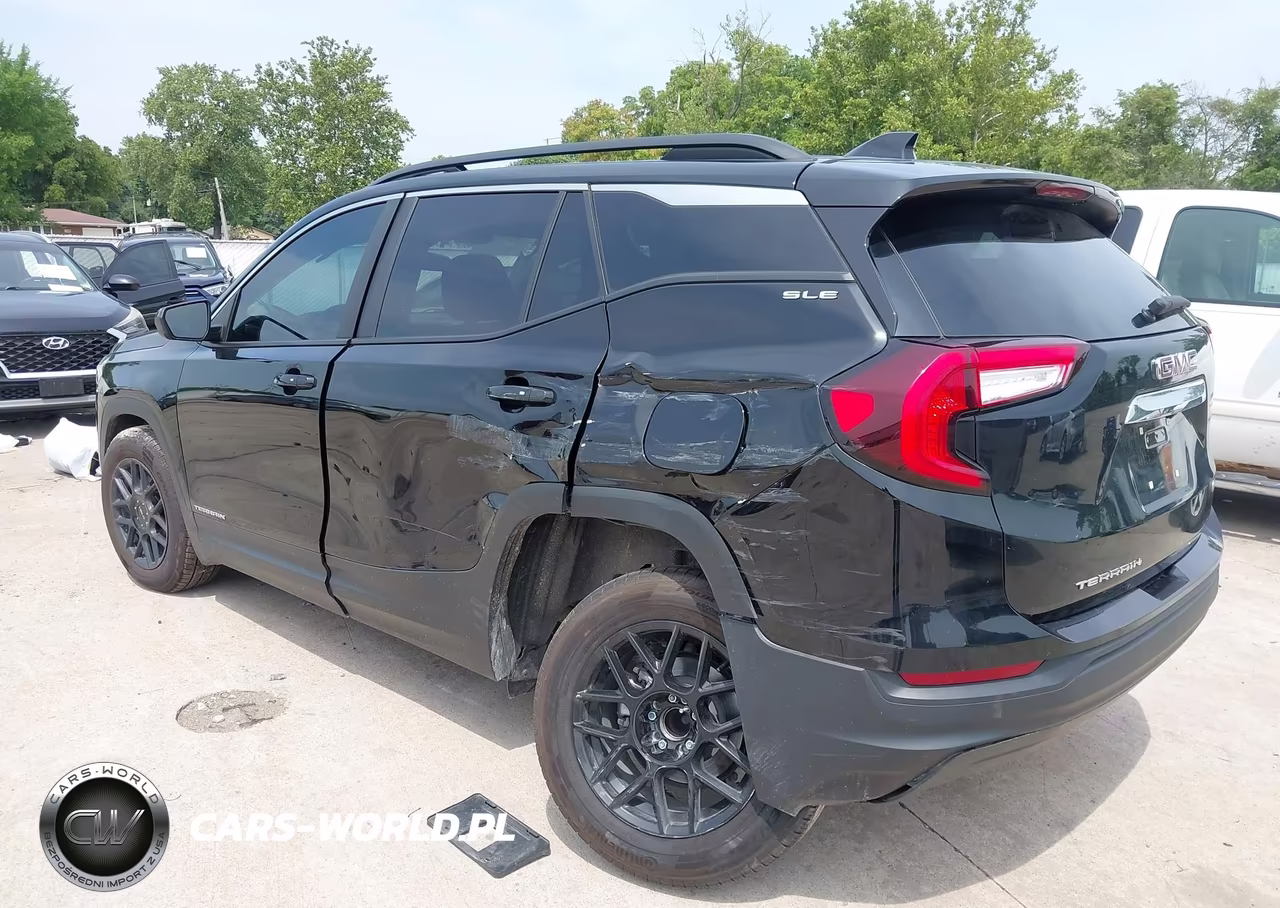 2022 GMC Terrain Fwd Sle VIN:3GKALMEV0NL129426 - 3