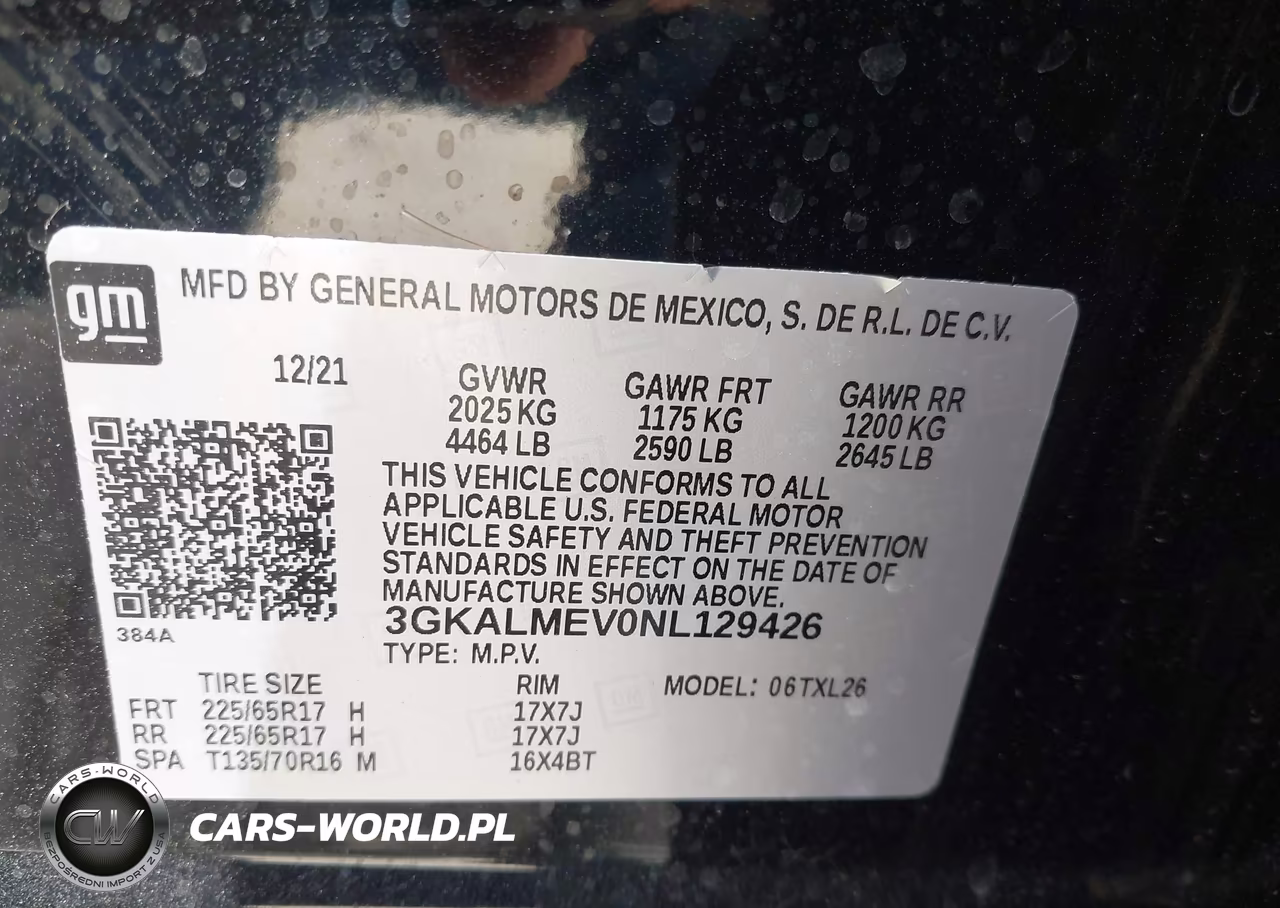 2022 GMC Terrain Fwd Sle VIN:3GKALMEV0NL129426 - 9