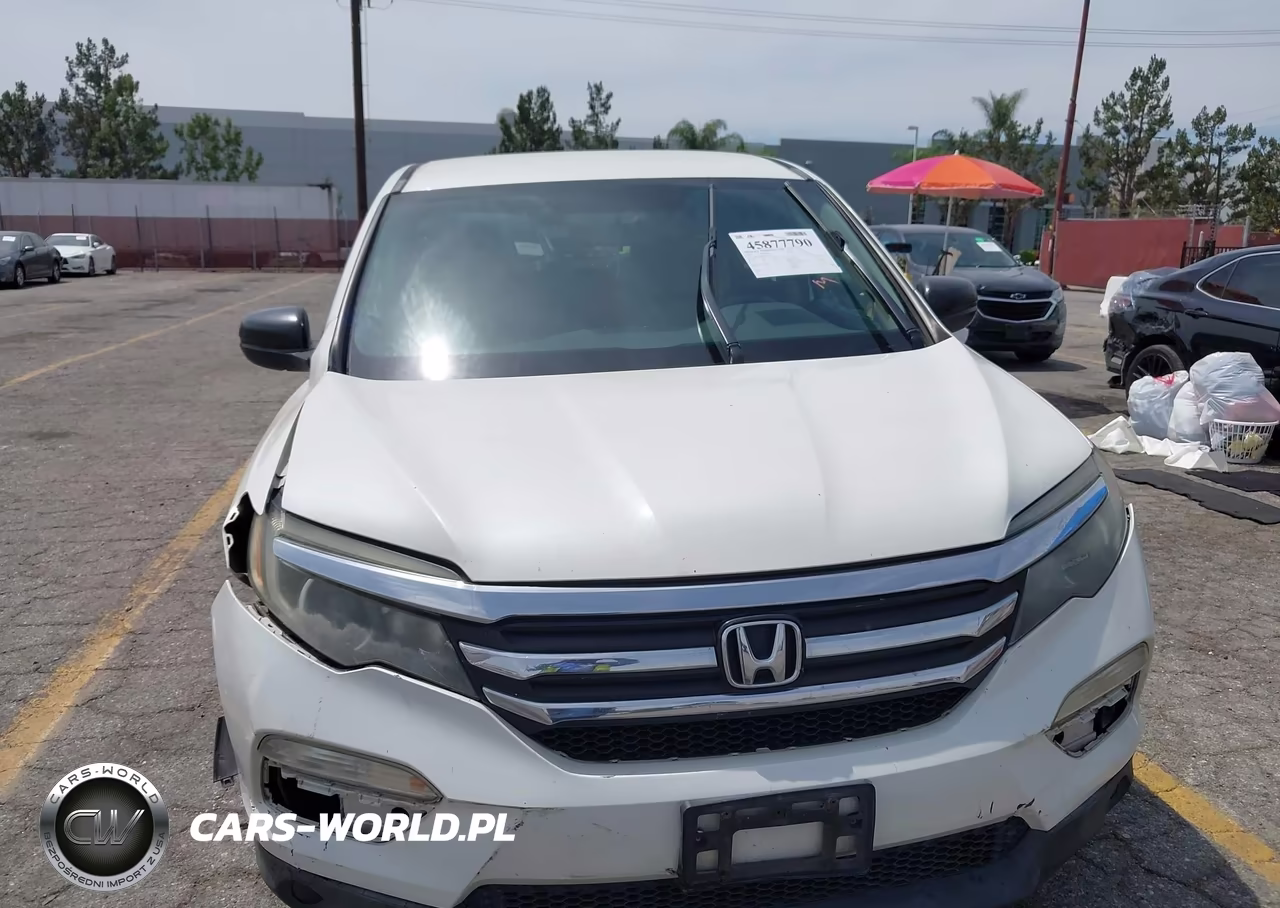 2017 Honda Pilot Lx VIN:5FNYF6H10HB006265 - 12