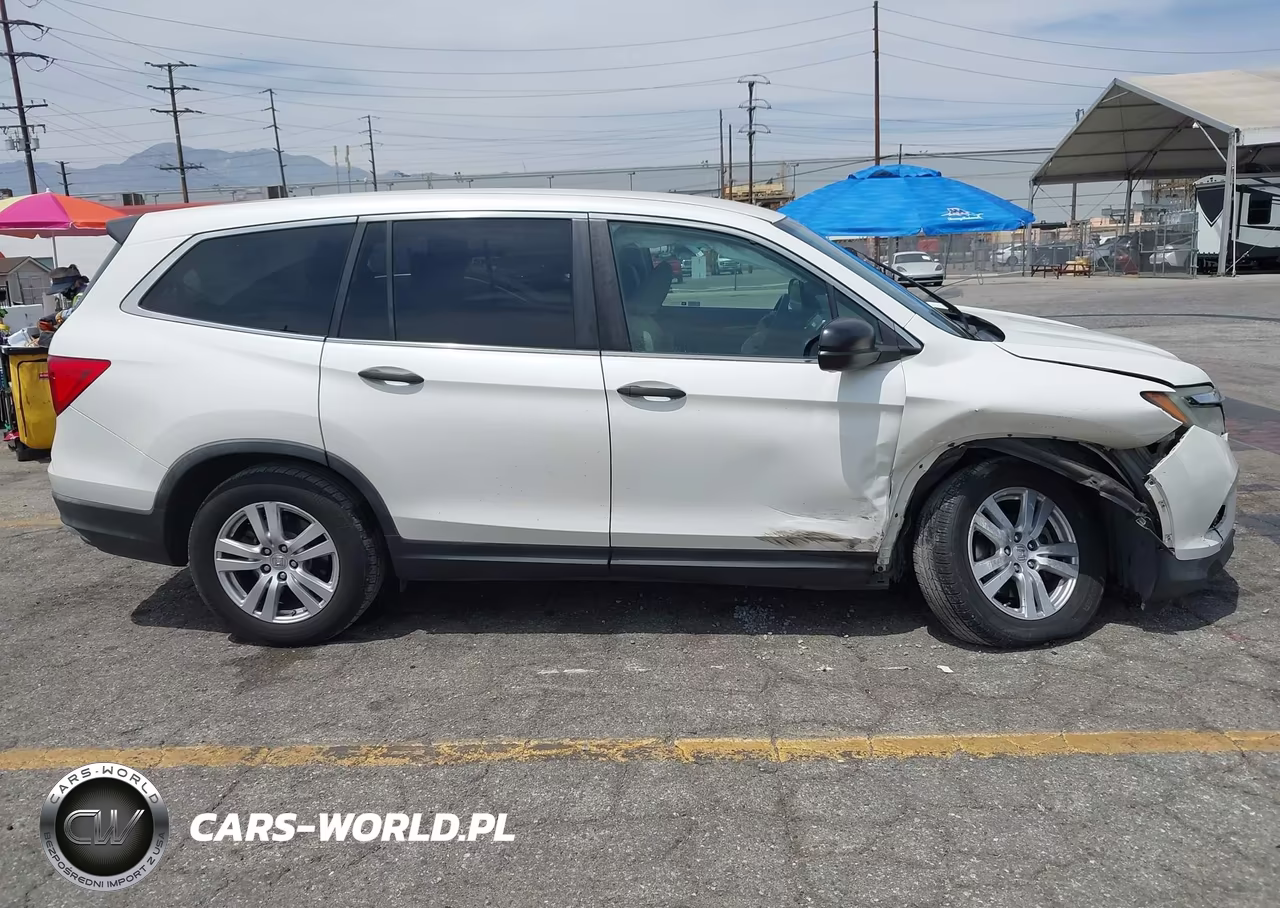 2017 Honda Pilot Lx VIN:5FNYF6H10HB006265 - 13