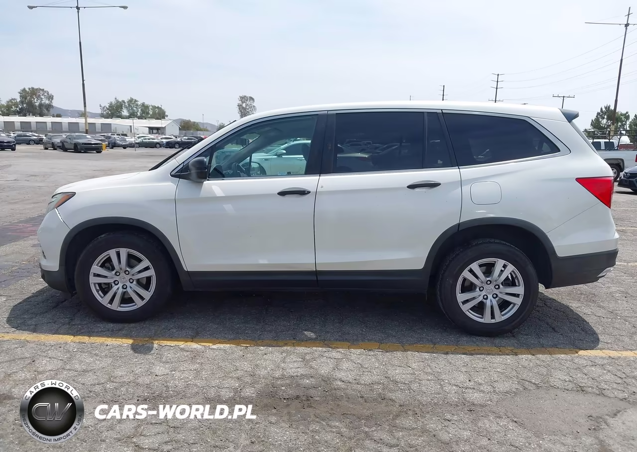 2017 Honda Pilot Lx VIN:5FNYF6H10HB006265 - 14